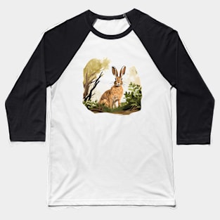 Wild Rabbit Baseball T-Shirt